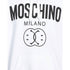 Moschino Milano Double Smiley White Hoodie 222ZRJ17109028 1001
